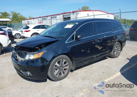 2015 Honda Odyssey Touring/Touring Elite from USA, damaged, VIN 5FNRL5H96FB065542